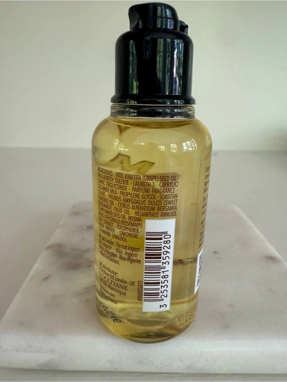 L'Occitane Amande Almond Shower Oil - new travel size